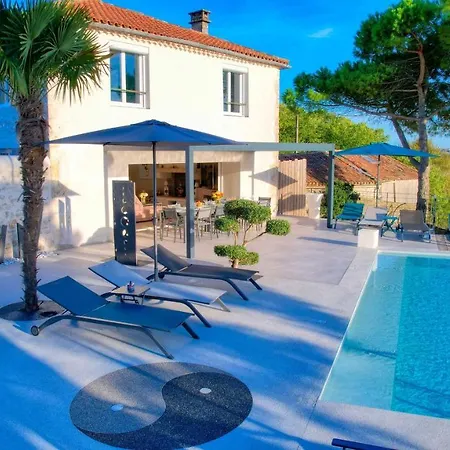 ヴィラ De La Tourmaline Magnifique Maison En Pierre Moncaut